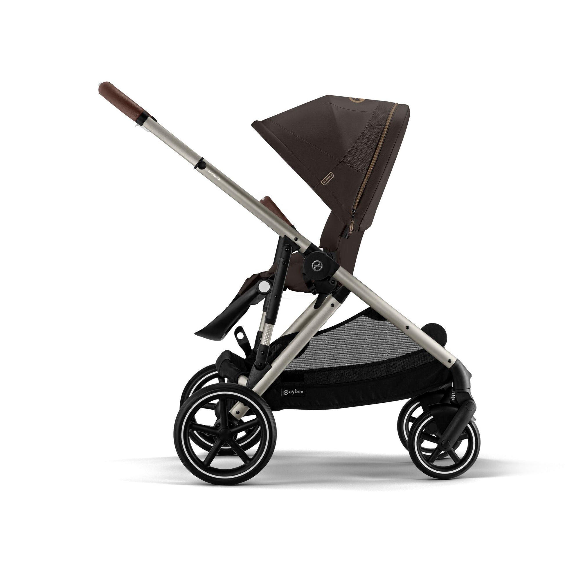 Gazelle pushchair in chocolate brown