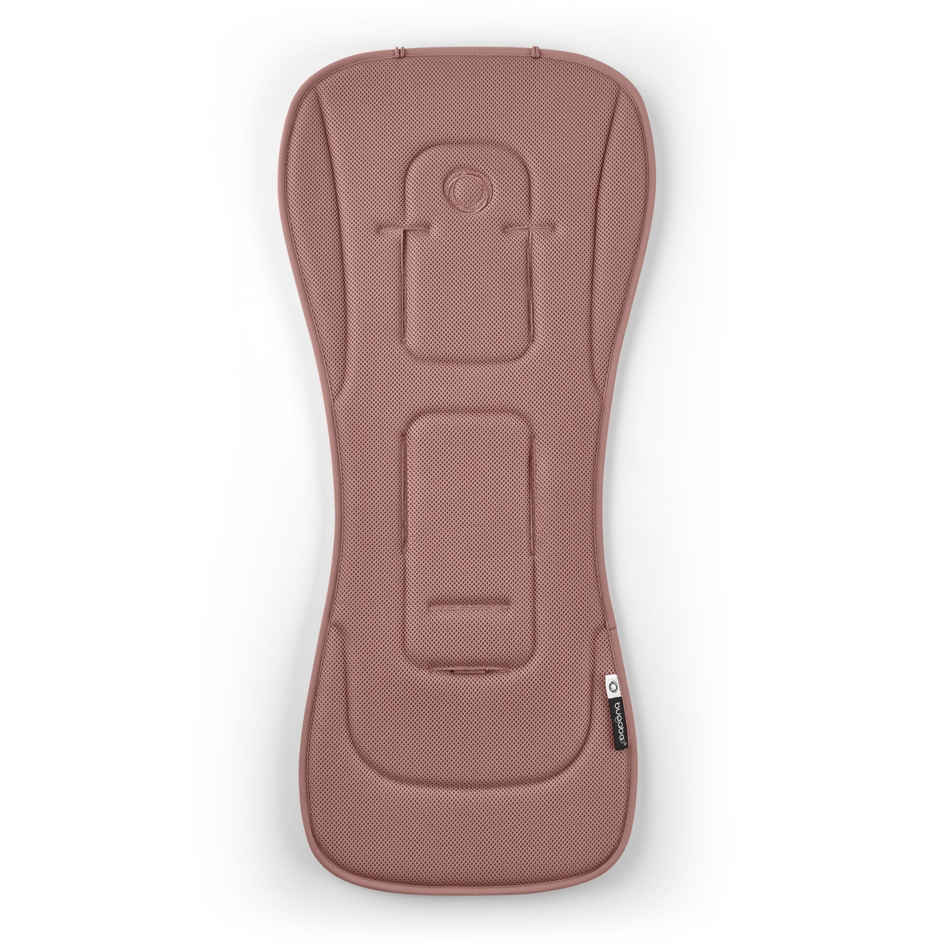 Bugaboo seat liner in dusty pink colourway.