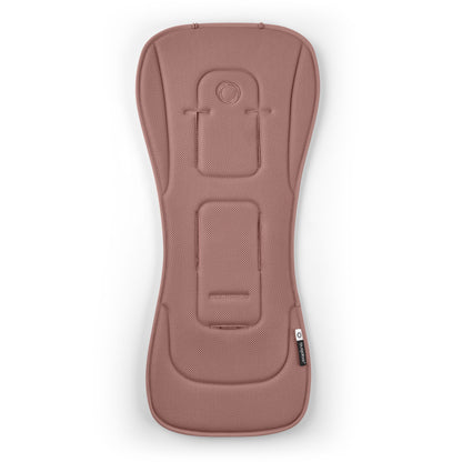 Bugaboo seat liner in dusty pink colourway.