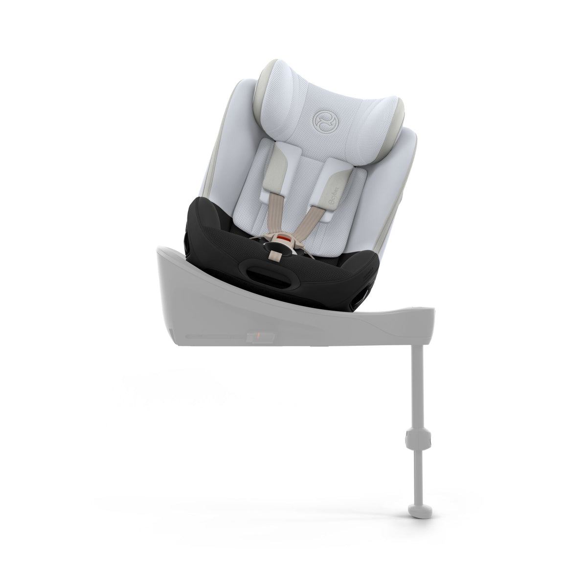 Cybex Sirona S car seat without base, in misty grey style colour way.