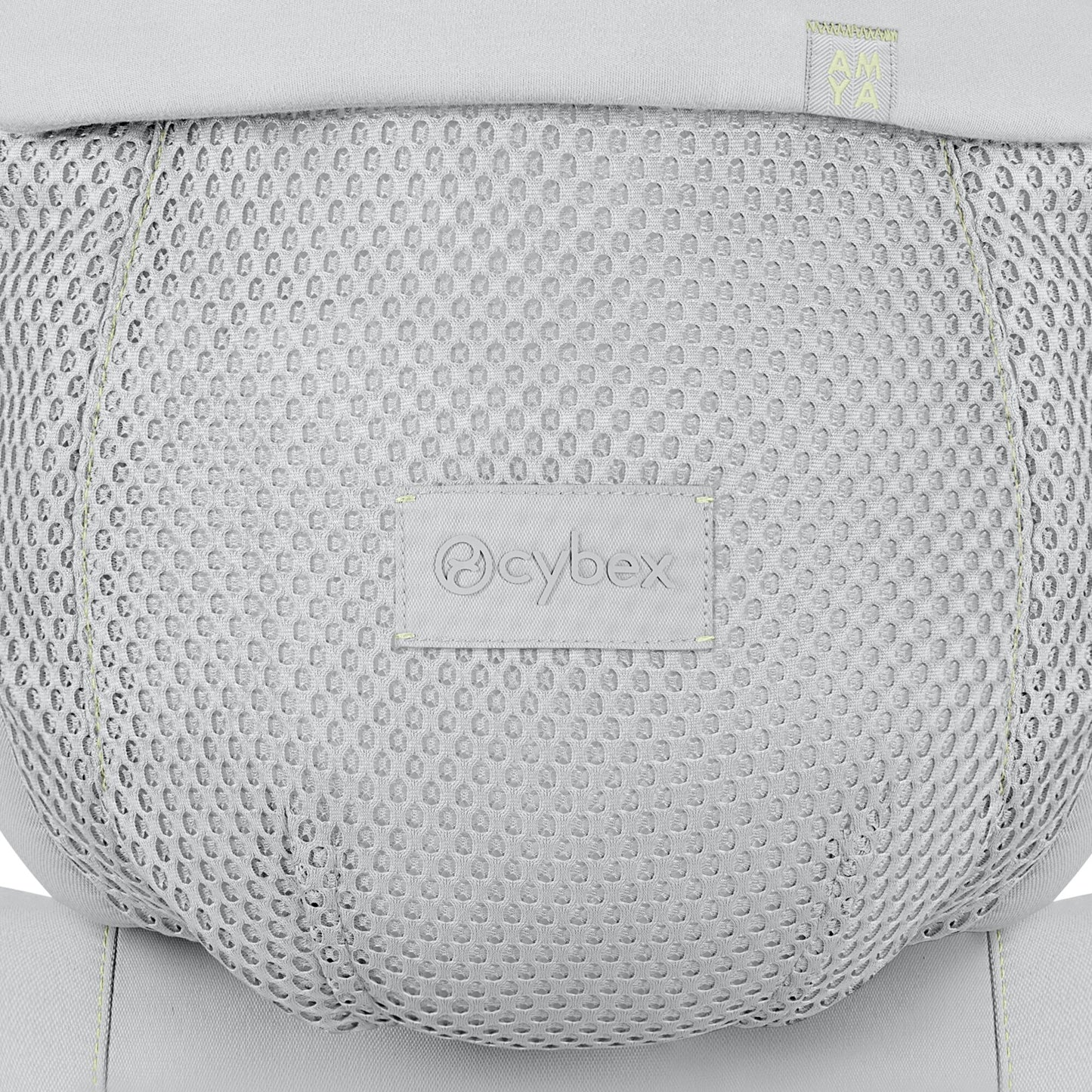 Cybex Amya baby carrier in fog grey colour way.