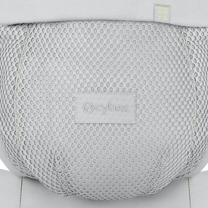 Cybex Amya baby carrier in fog grey colour way.