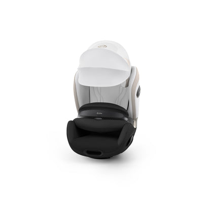 Cybex anoris s car seat with airbag in off white style colour, without base.