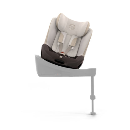 Cybex Sirona S car seat without base, in amber brown colour way,.