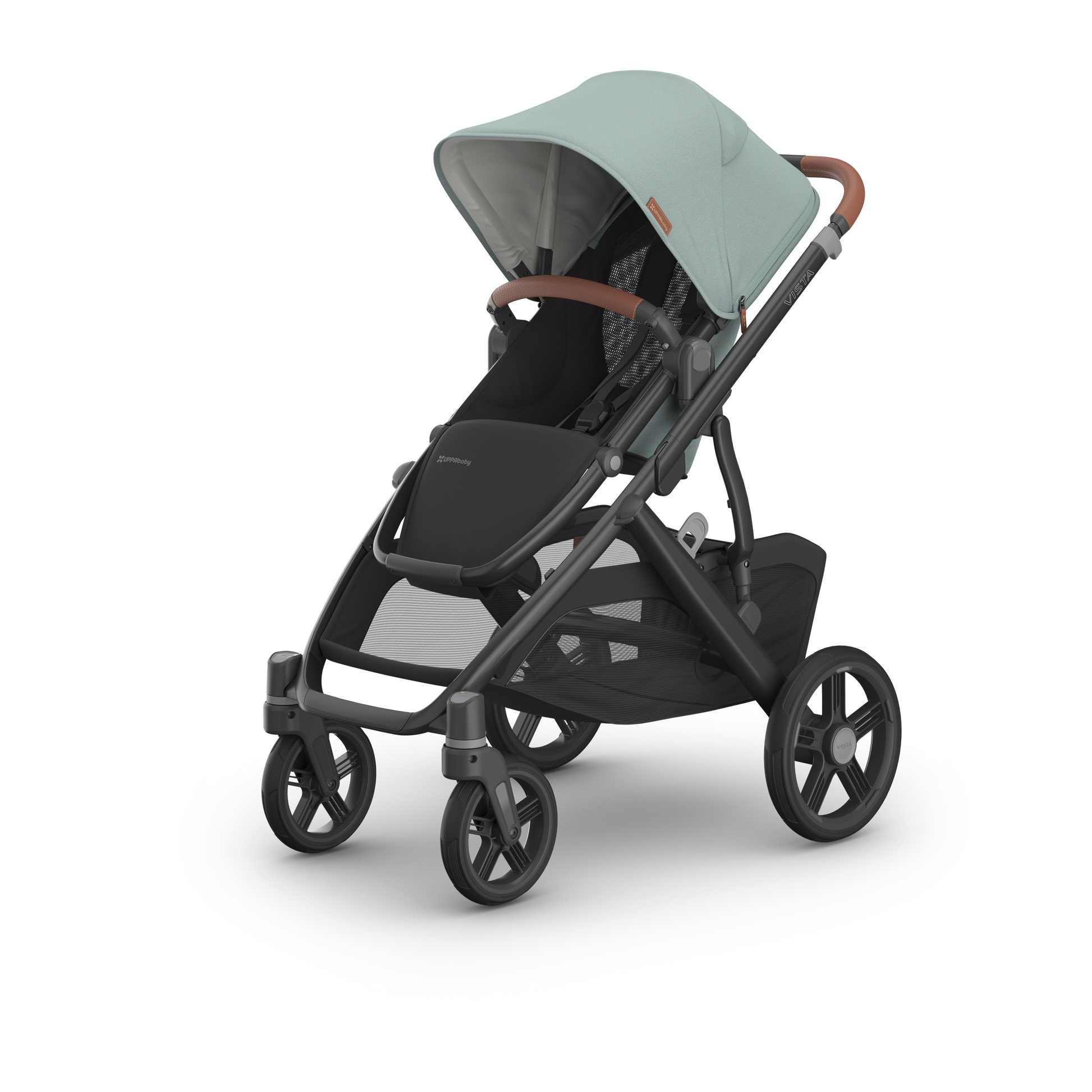 UPPAbaby Vista in Kenzi showcasing stroller 