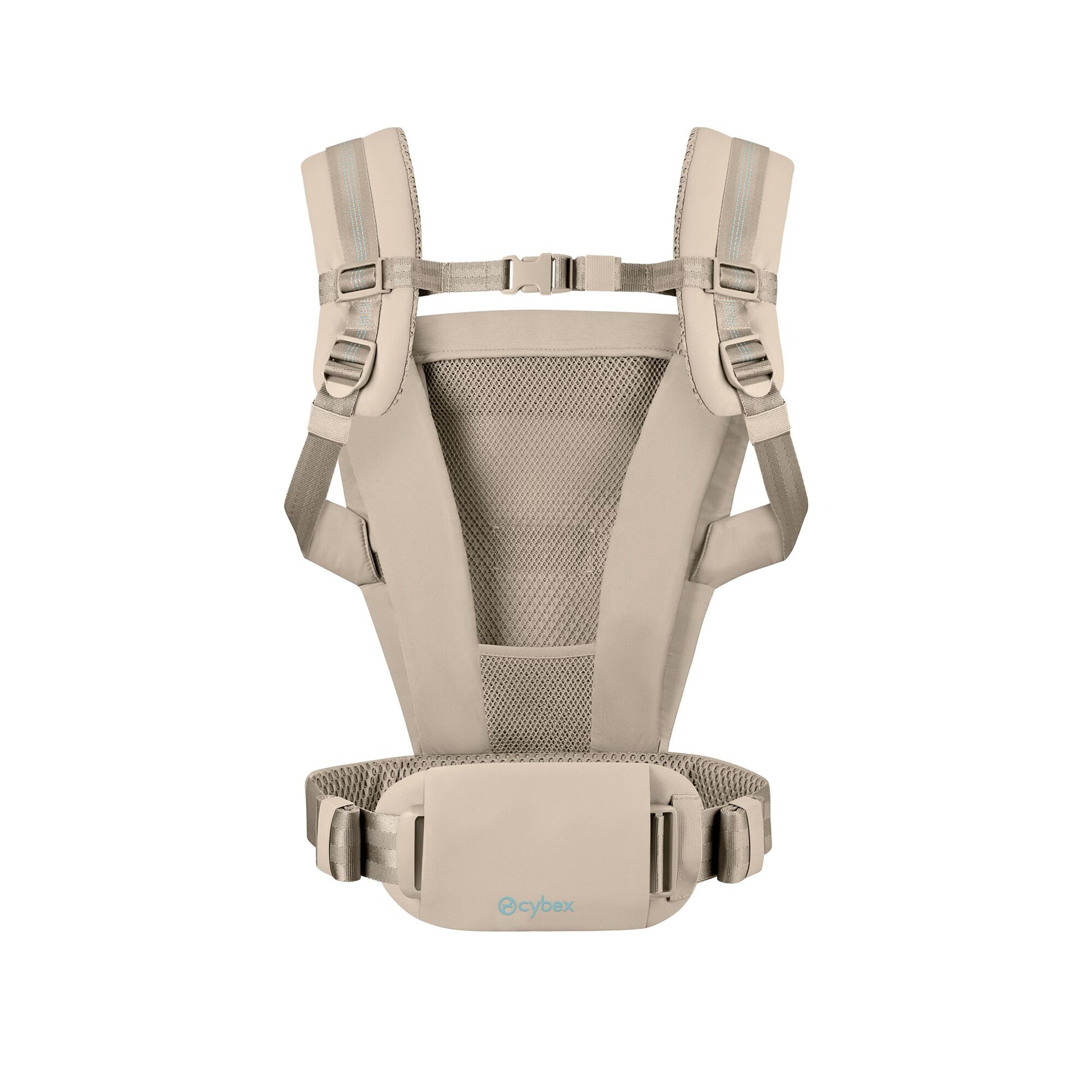 Cybex Amya baby carrier in almond beige colour way.