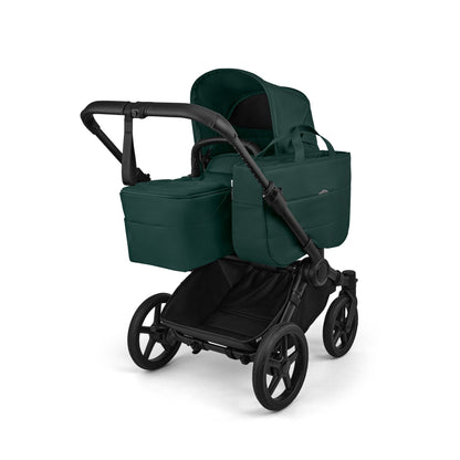 Bugaboo Donkey 6 pushchair single mode in fern green colour.