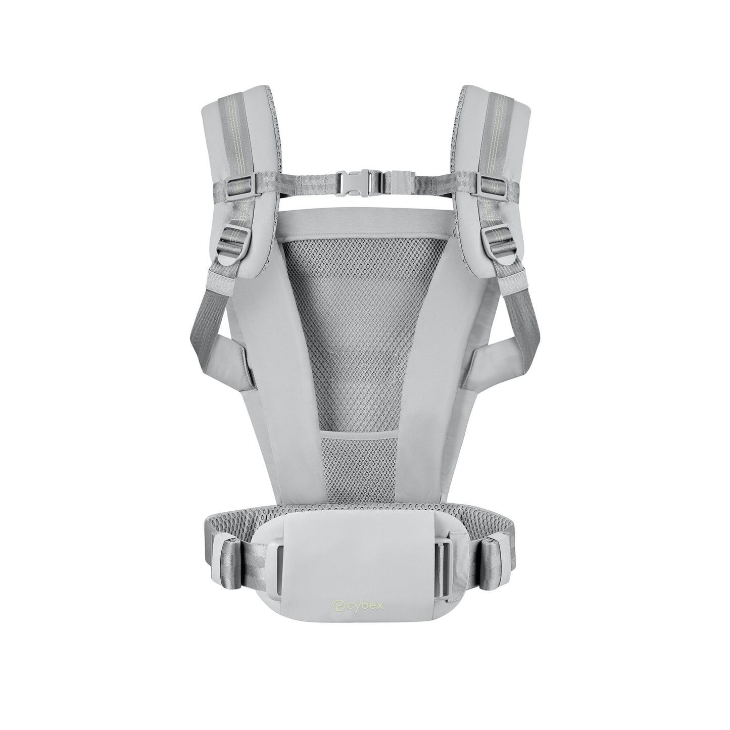 Cybex Amya baby carrier in fog grey colour way.