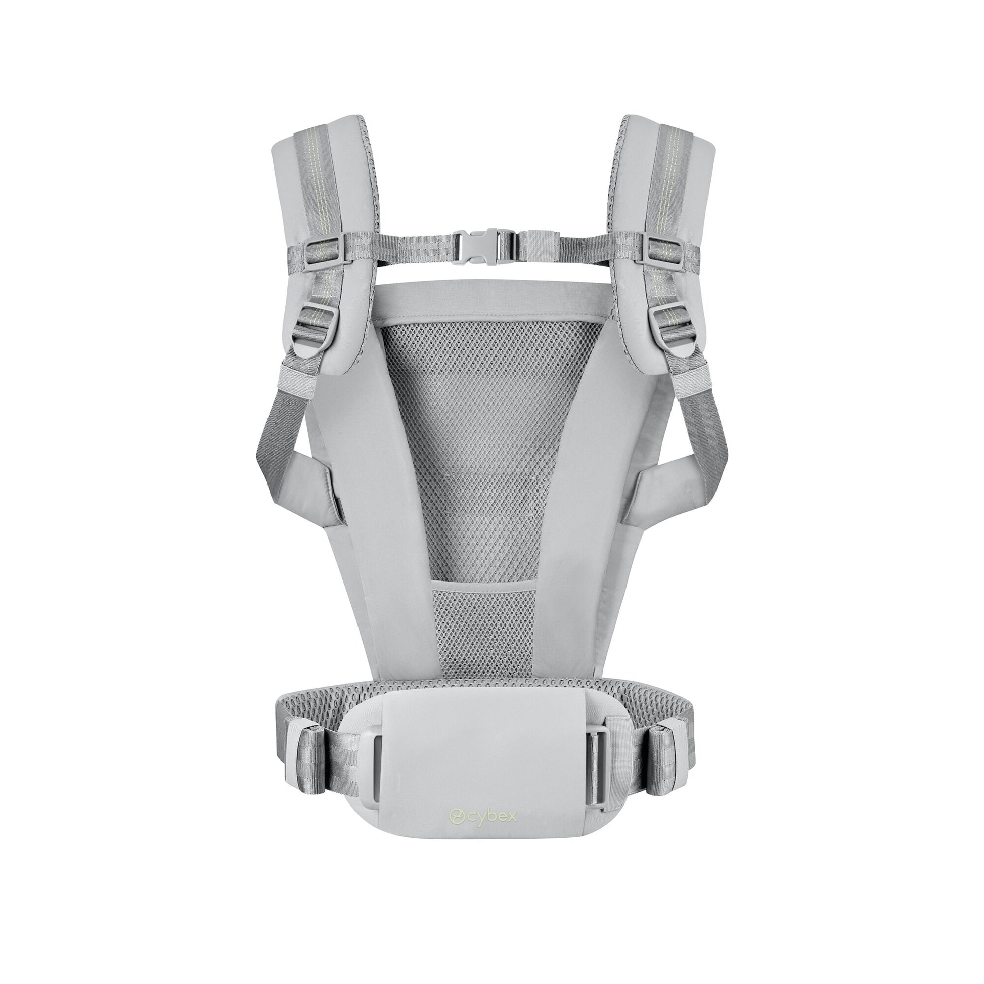 Cybex Amya baby carrier in fog grey colour way.