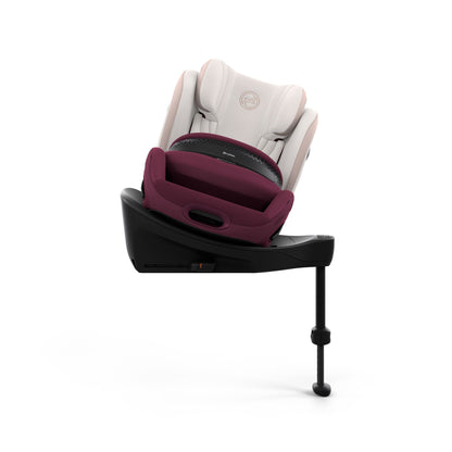 Cybex anoris s car seat with airbag in quartz pink style colour, without base.
