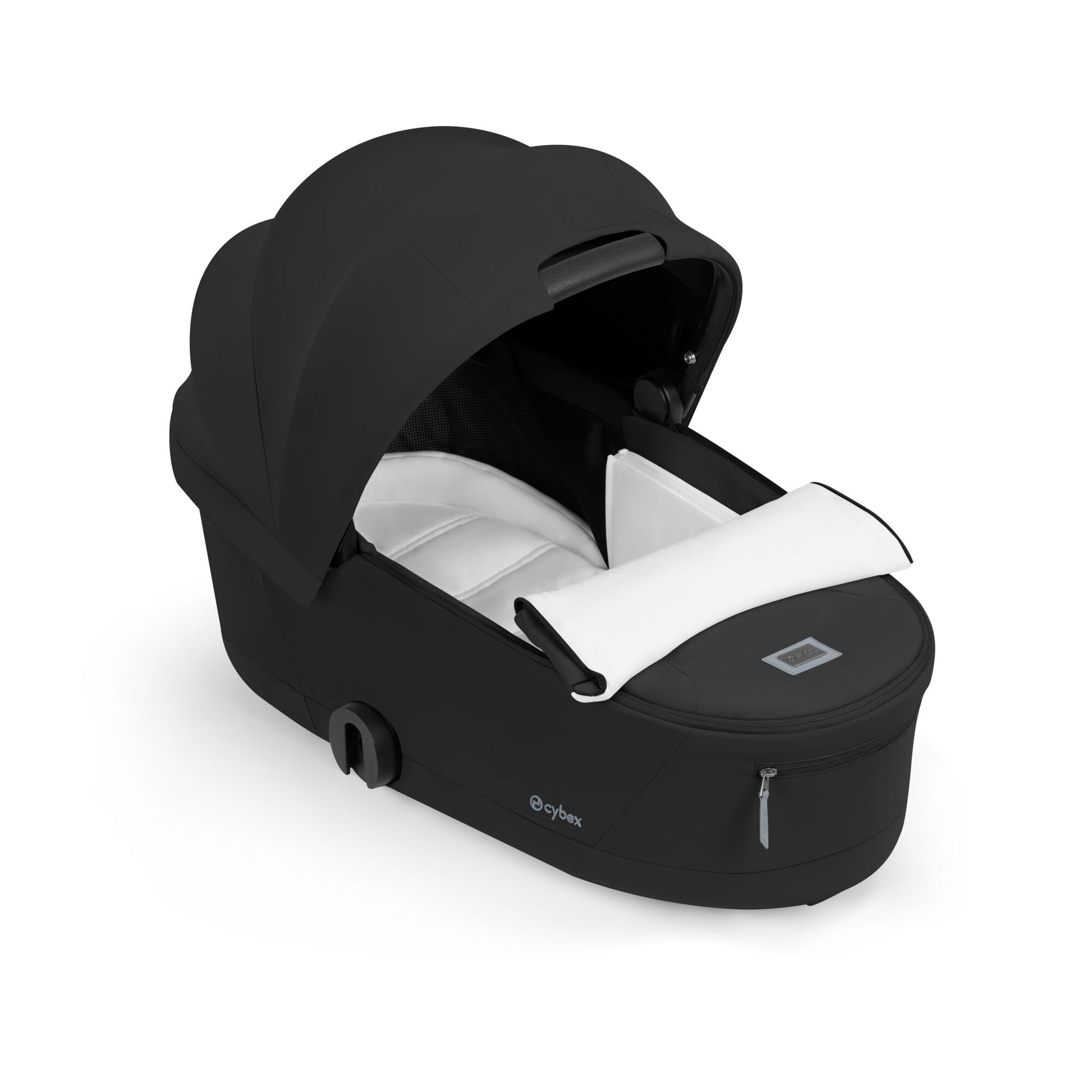 Cybex Priam Comfort combo in Sepia black colourway and matt black chassis.