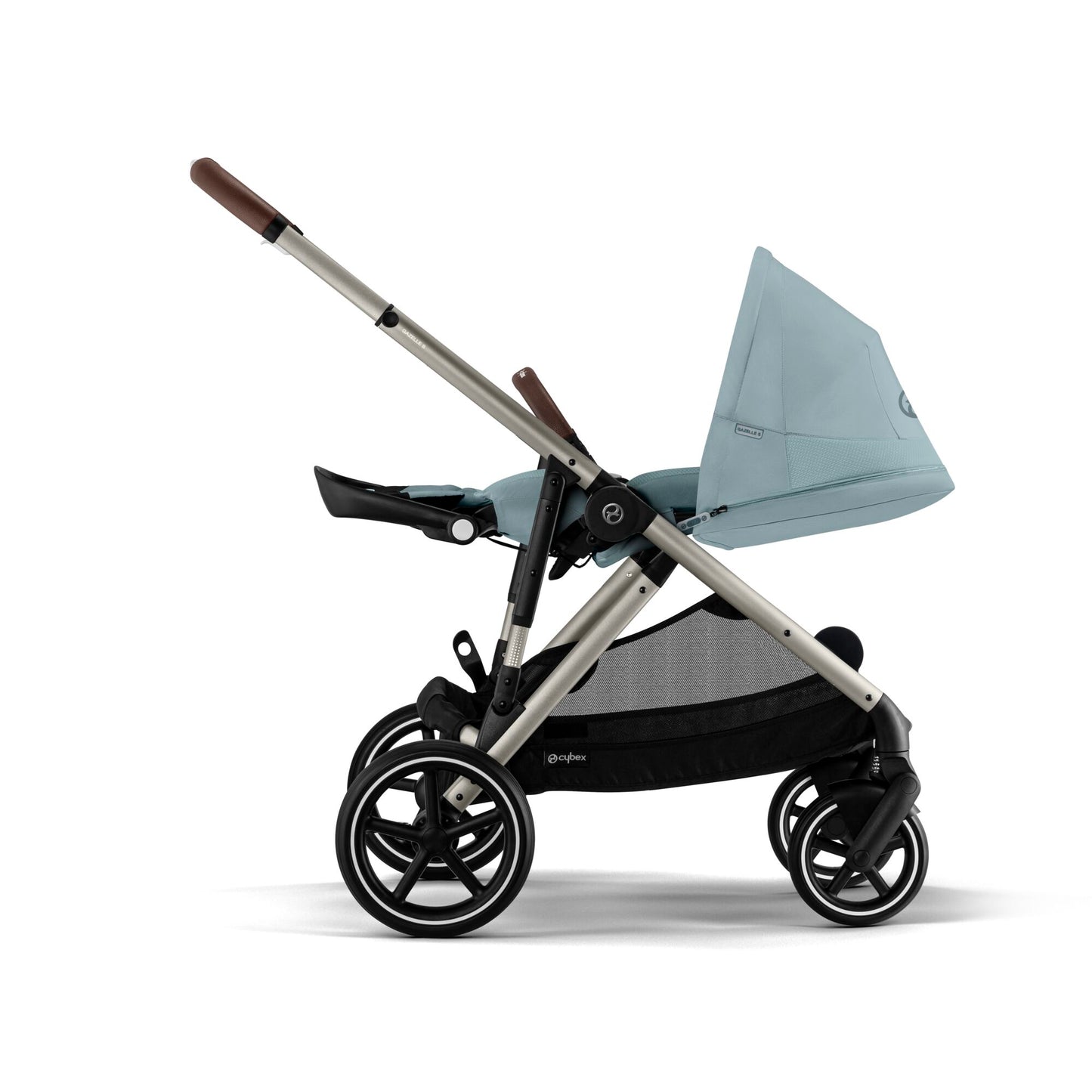 Gazelle pushchair in stormy blue.