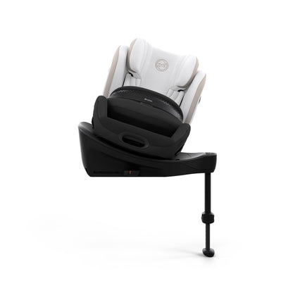 Cybex anoris s car seat with airbag in off white style colour, without base.