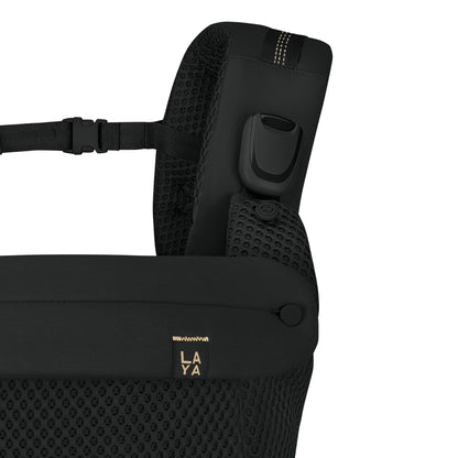Cybex Laya baby carrier in chocolate brown colour way.