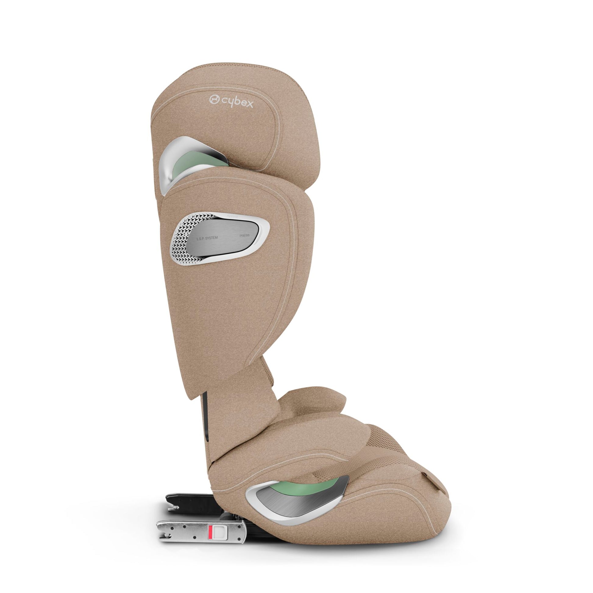 Cybex Solution T mirage in Cozy Beige Plus colour.