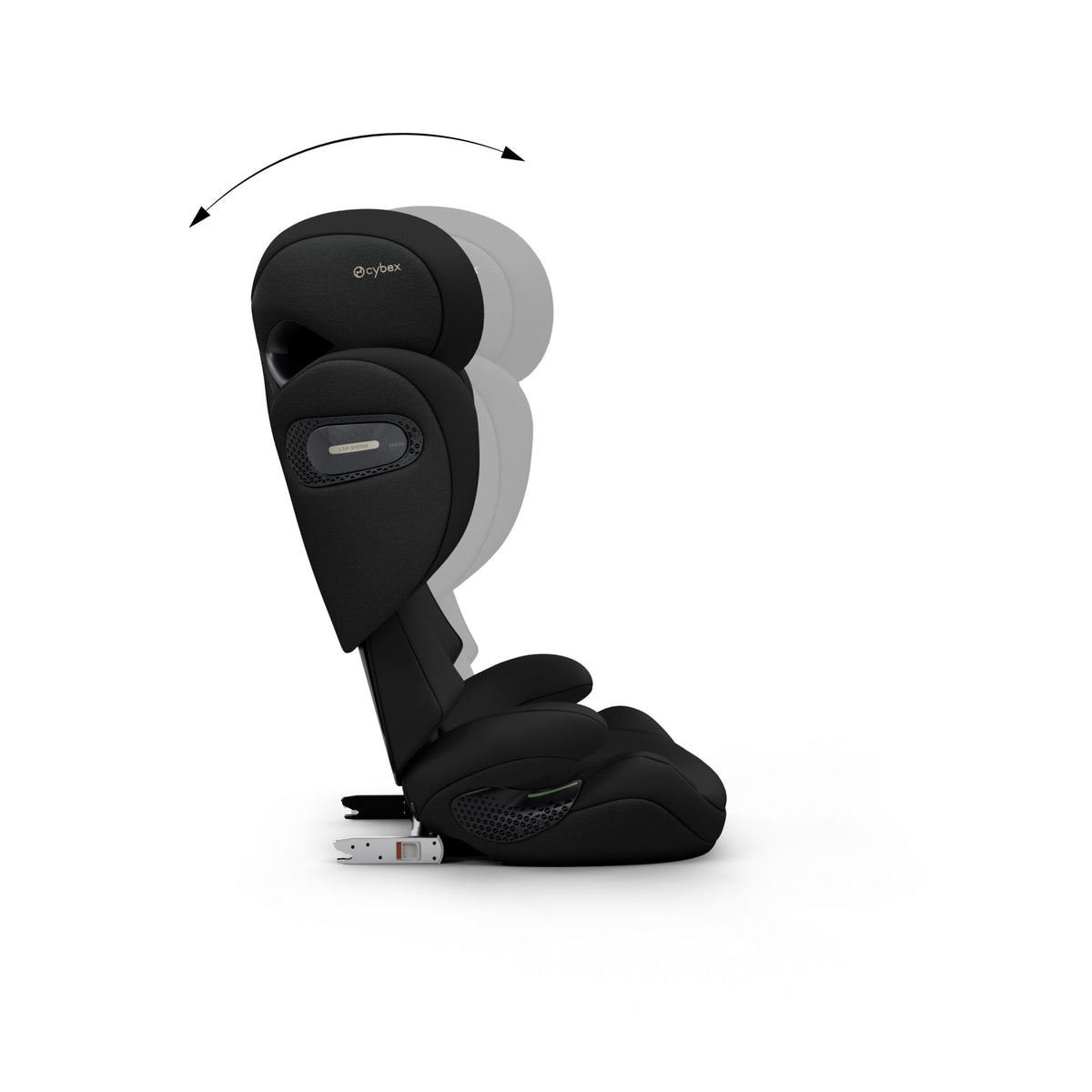 Cybex solution s high back child car seat in sepia black colour.