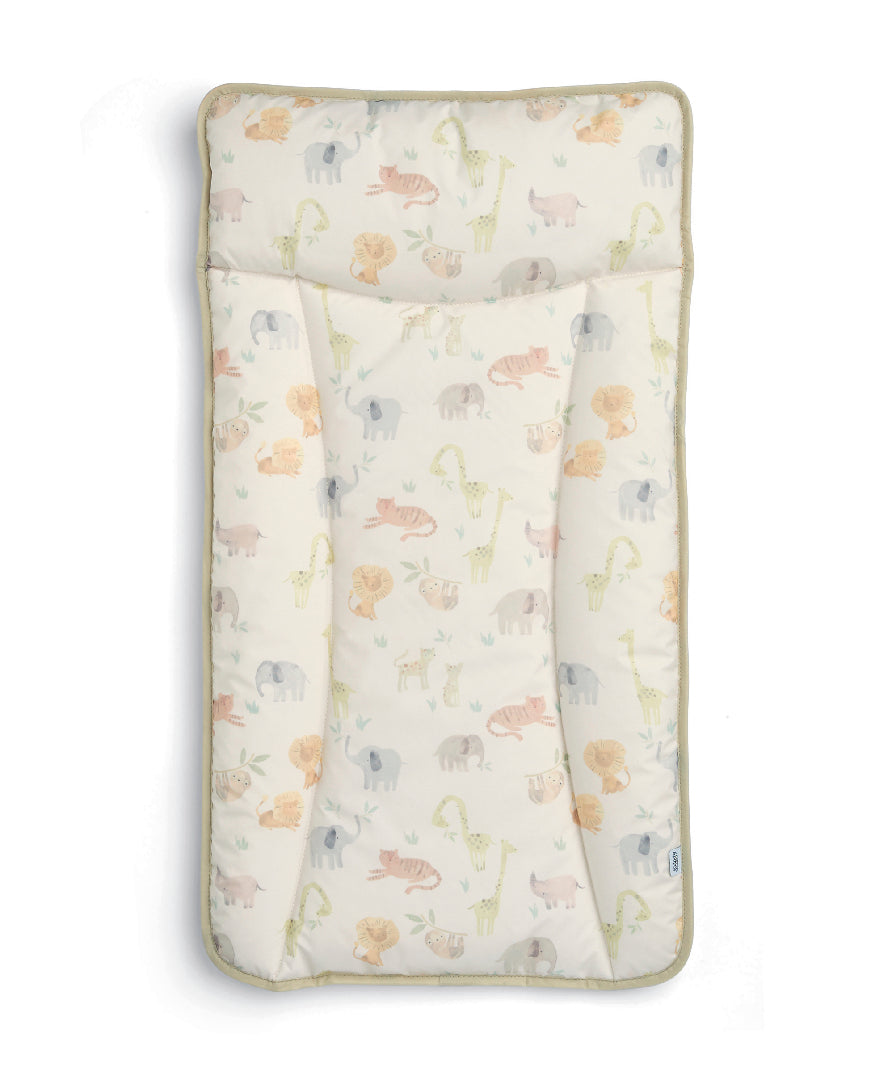 Mamas & Papas changing mat in safari adventure print.