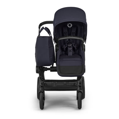 Bugaboo Donkey 6 pushchair single mode in deep indigo colour.