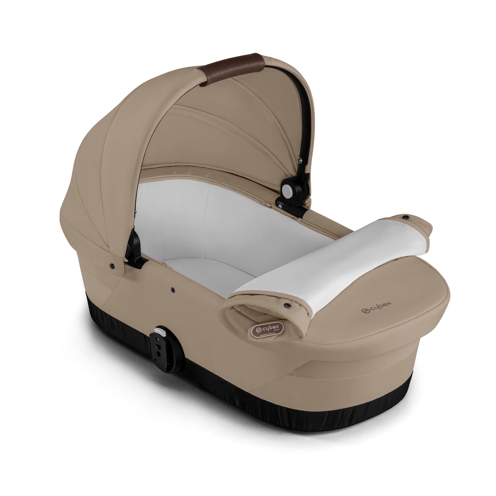 Gazeele cot s in almond beige.