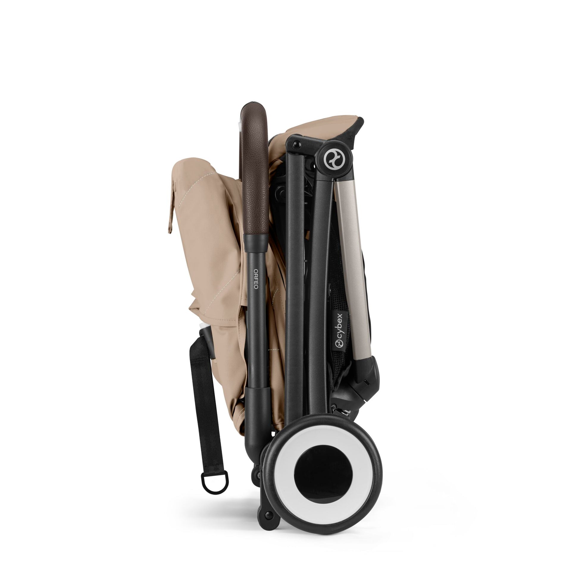 Cybex Orfeo stroller in almond beige colour.