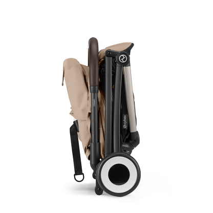 Cybex Orfeo stroller in almond beige colour.