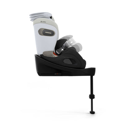 Cybex anoris s car seat with airbag in misty grey style colour, without base.