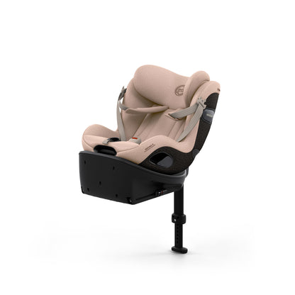 Cybex sirona Si swivel car seat complete with isofix base in cozt beige colour.