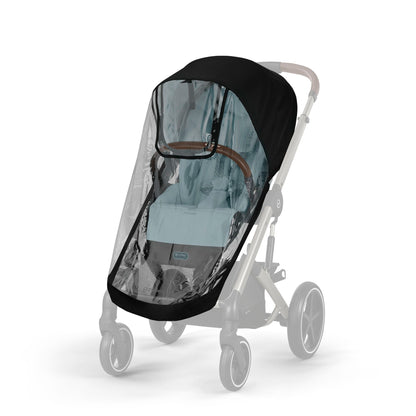 Balios pushchair with rain cover.