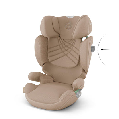Cybex Solution T mirage in Cozy Beige Plus colour.
