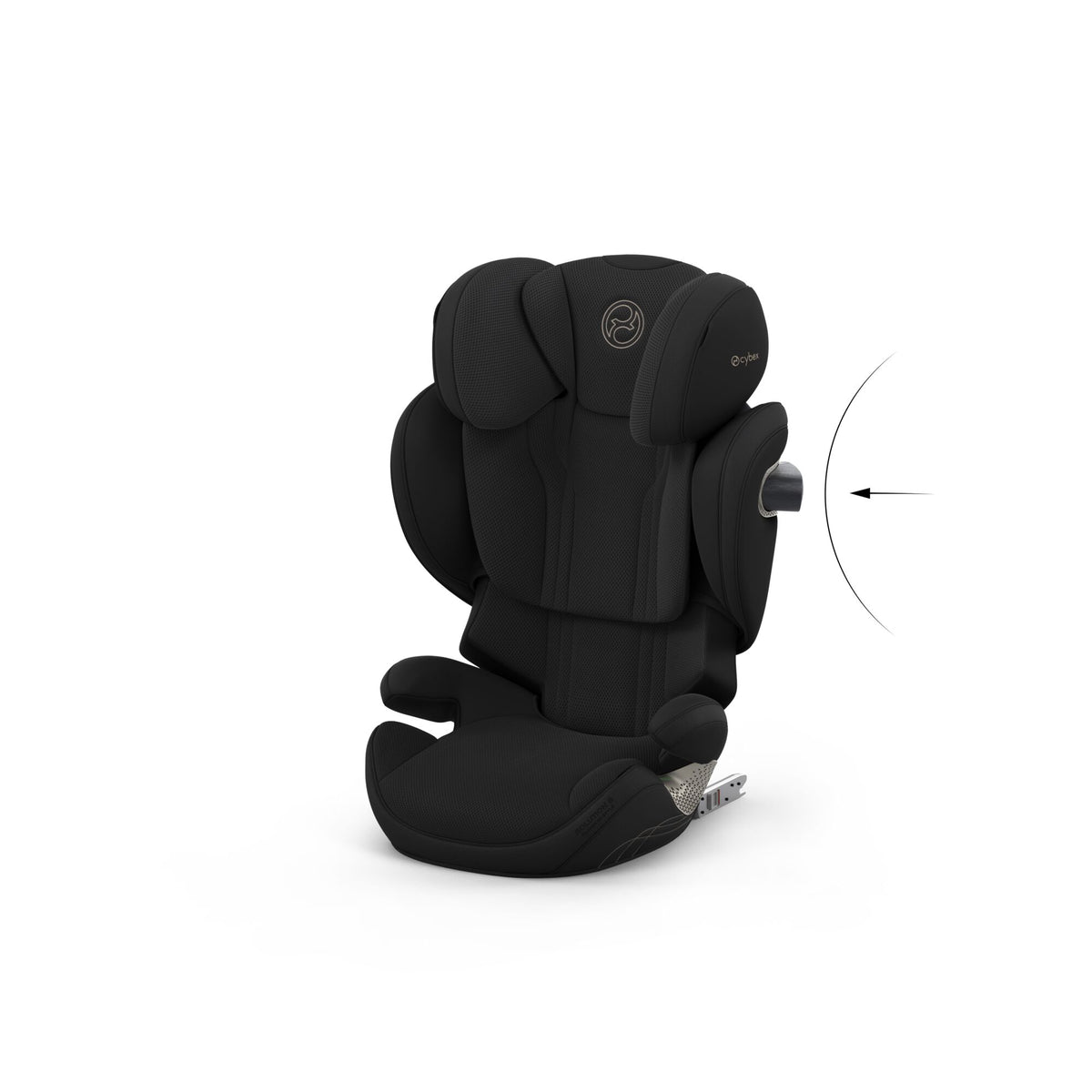 Cybex solution s high back child car seat in  sepia black style colour.