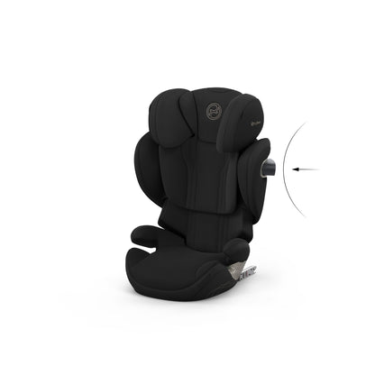 Cybex solution s high back child car seat in  sepia black style colour.