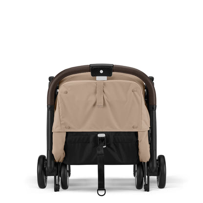 Cybex Orfeo stroller in almond beige colour.
