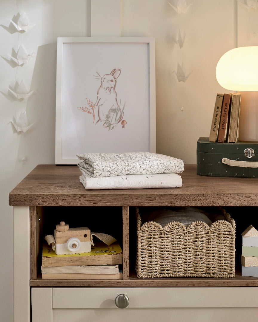 Mamas & Papas Cotbed Fitted Sheets SEEDING