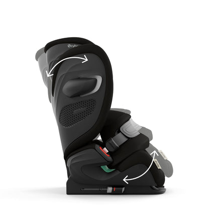 Cybex Pallas G2 in Moon Black Plus