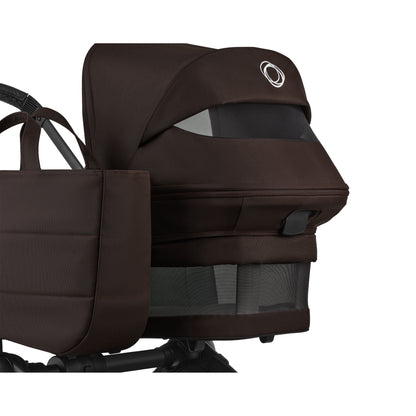 Bugaboo Donkey 6 pushchair single mode in cocoa brown colour.