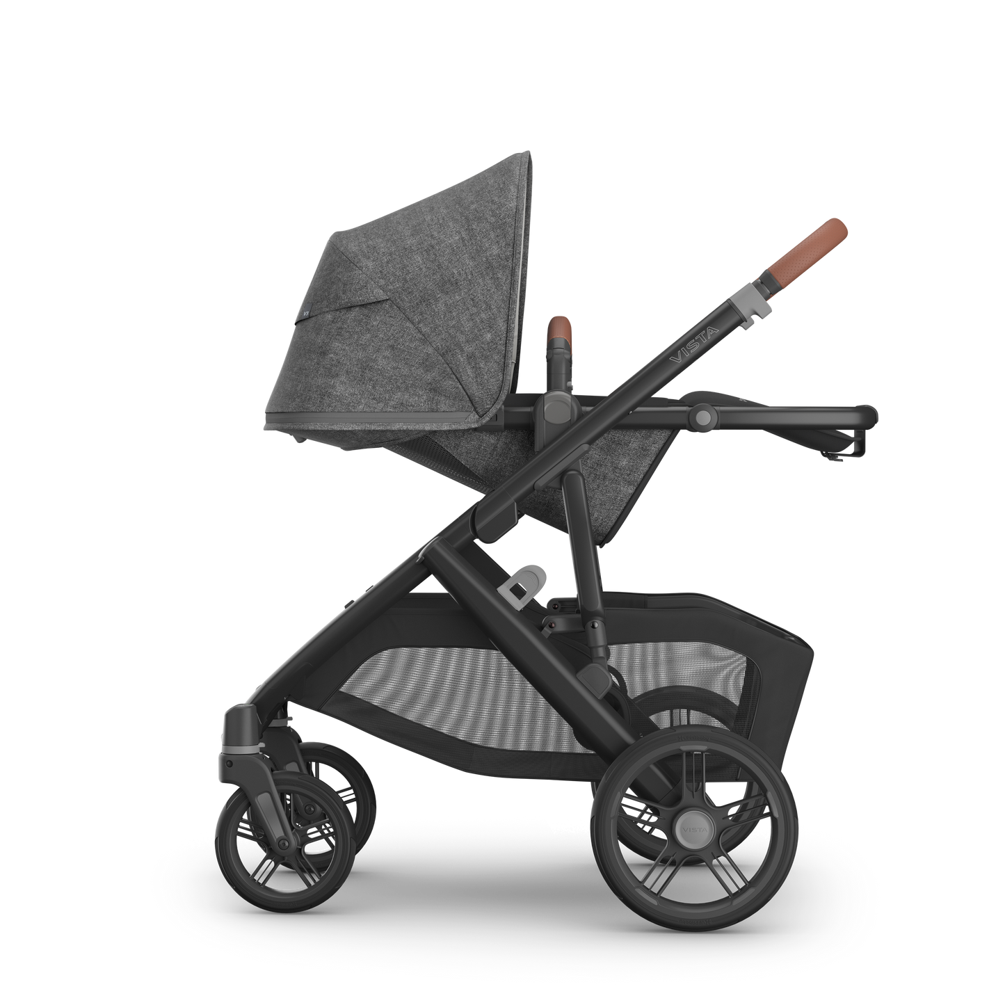 UPPAbaby Vista in Greyson showcasing strollers seat unit