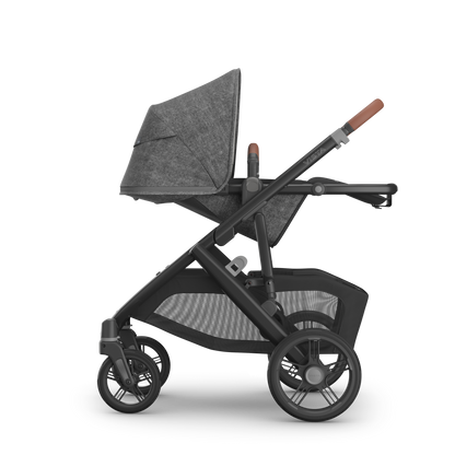 UPPAbaby Vista in Greyson showcasing strollers seat unit