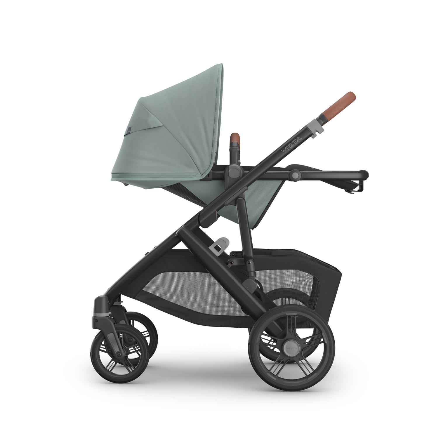 UPPAbaby Vista in Kenzi showcasing strollers seat unit