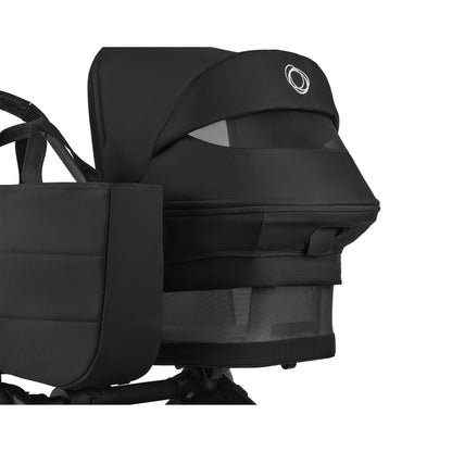Bugaboo Donkey 6 pushchair single mode in heritage black colour.
