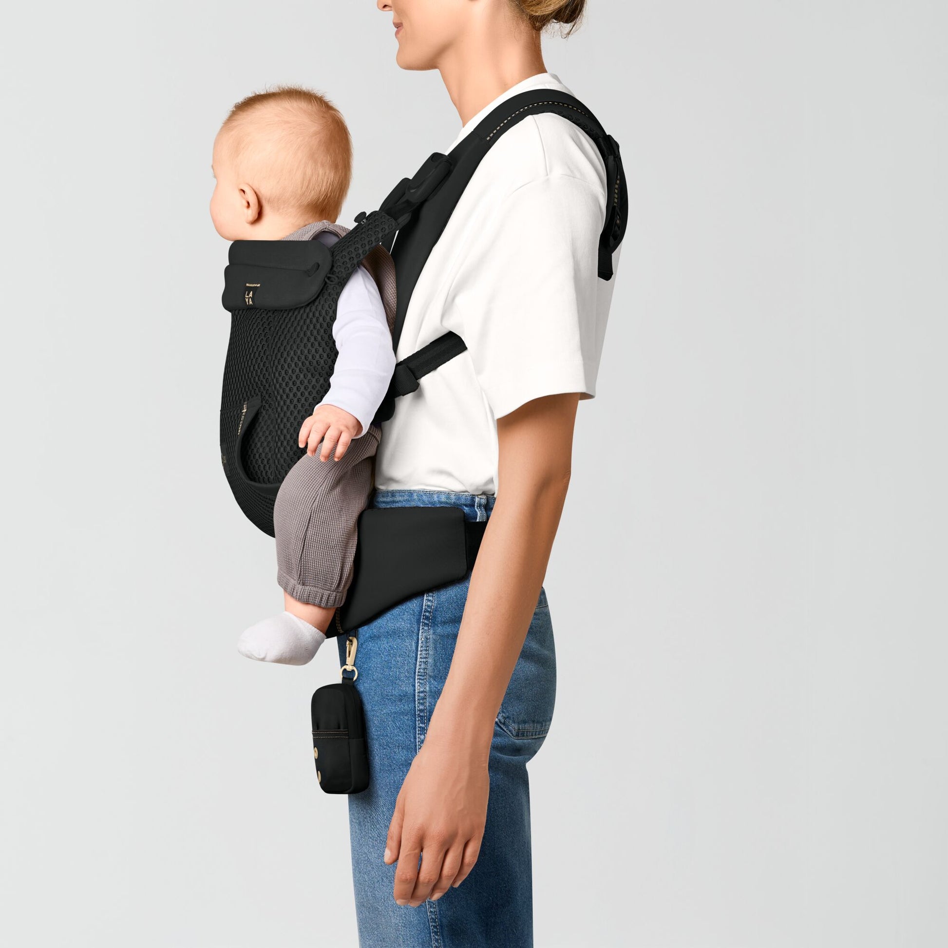 Cybex Laya baby carrier in magic colour way.