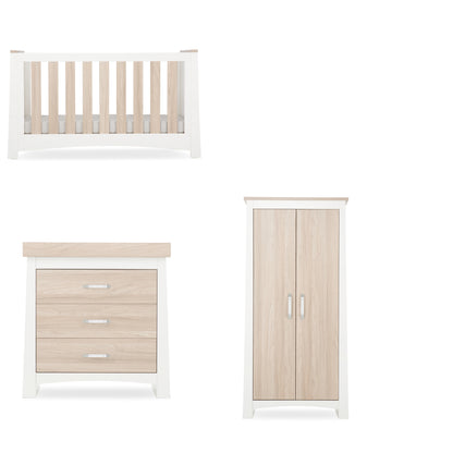 ADA 3 Piece Bundle with Cotbed Dresser and Wardrobe