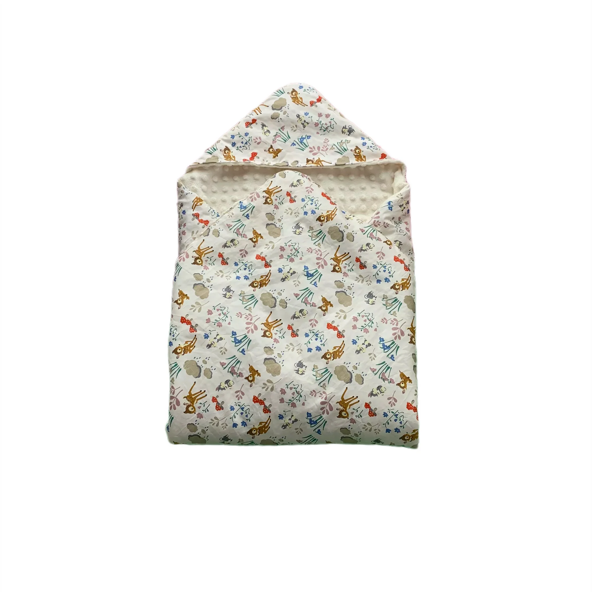 Little loves blanket in Fawn print.