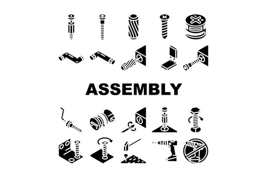 Assembly instructions and fittings, and parts.