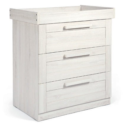 Mamas & Papas Atlas Dresser featuring a Nimbus White design.