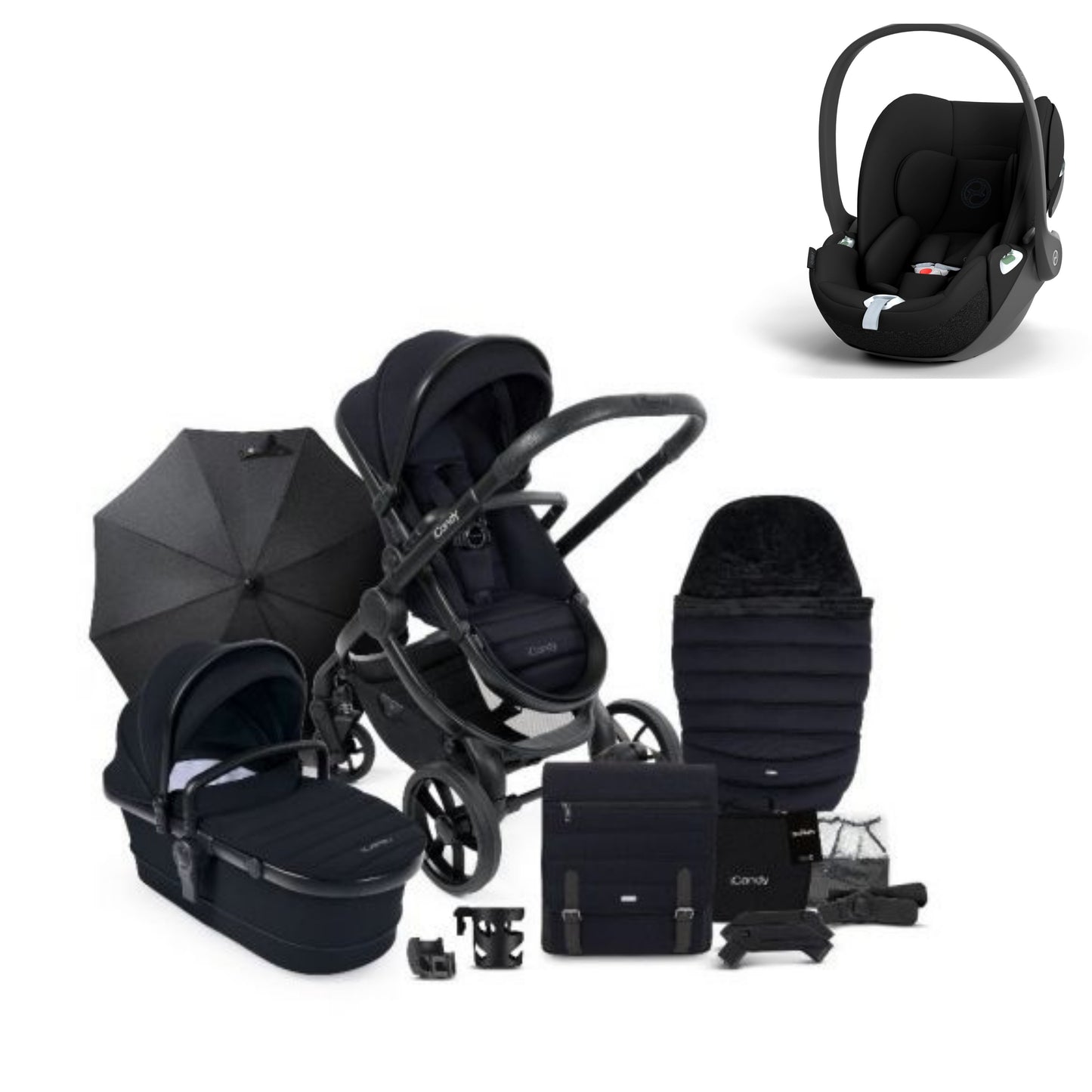 iCandy Peach 7 Black Edition Cloud T Travel System