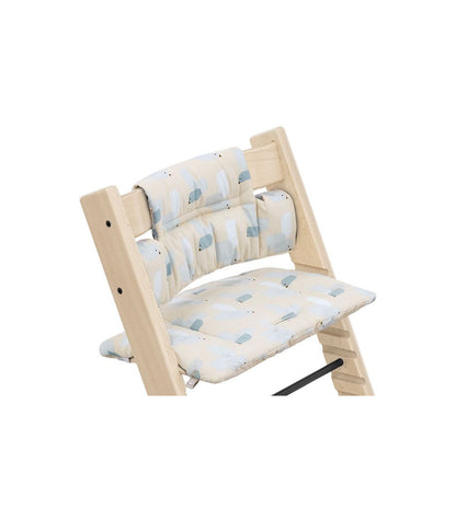 Stokke Classic Cushion in Birds Blue Print.