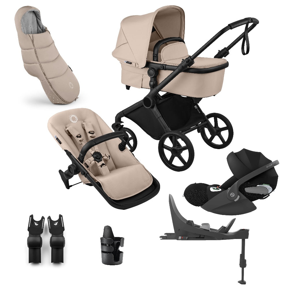 Bugaboo Cub Pushchair Essentials Bundle & Cybex Cloud T