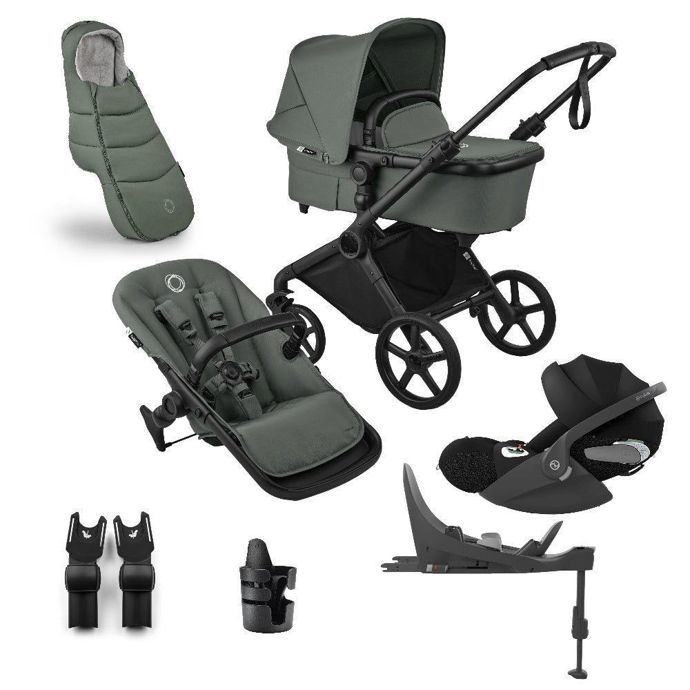 Bugaboo Cub Pushchair Essentials Bundle & Cybex Cloud T