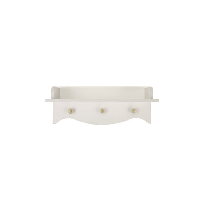 CuddleCo Clara nursery shelf in cashmere colour.