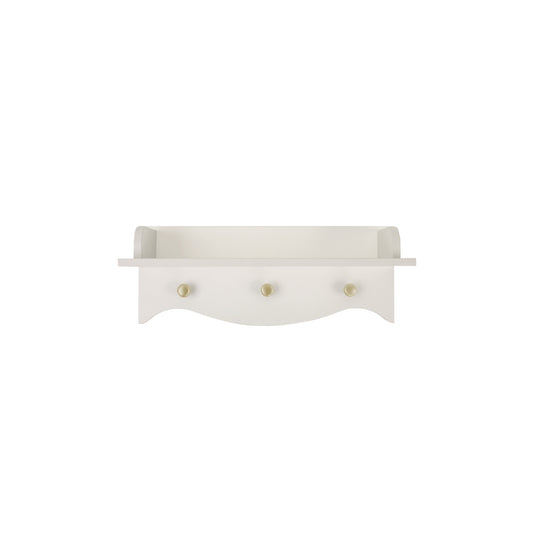 CuddleCo Clara nursery shelf in cashmere colour.